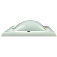 IRONLUX Cúpula para Claraboya de Metacrilato Cuadrada- Color Blanco Hielo- 54x54 cm